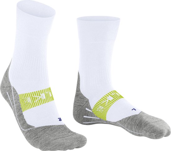 FALKE RU4 Endurance Cool Hardlopen anti blaren, anti zweet ademend sneldrogend sportsokken heren wit - Maat 42-43