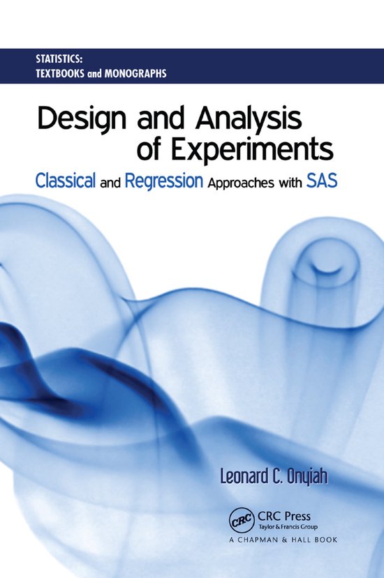 Design and Analysis of Experiments - cover