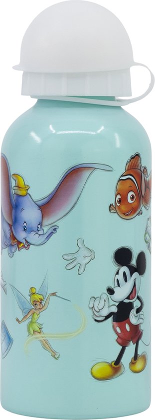 DISNEY Stitch bouteille/gourde en aluminium, bleu 400ml