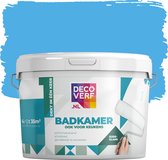 Decoverf badkamerverf middenblauw, 4L