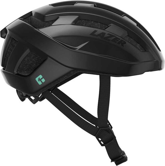 Foto: Lazer tempo kineticore fietshelm e bike helm zwart