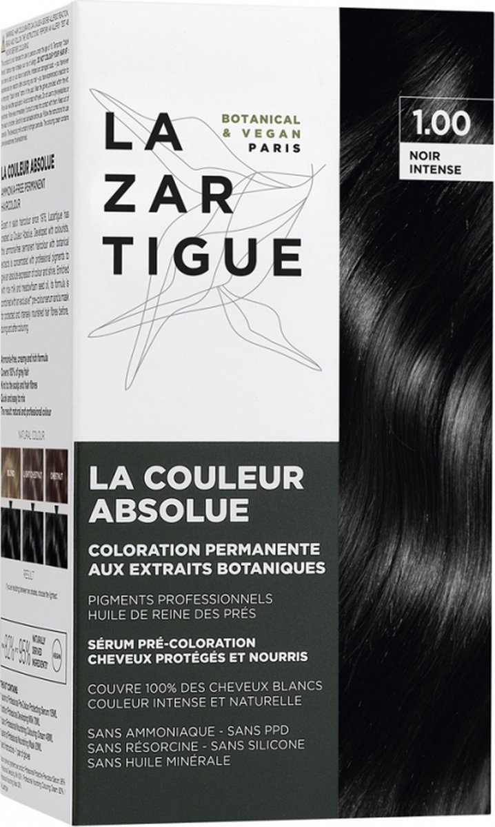 Lazartigue Pakket La Couleur Absolue Permanent Haircolour 5.00 Light Chestnut