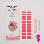 Pop of Color Amsterdam - Kleur: Watermelon Sugar - Gel nail wraps - UV nail wraps - Gel nail stickers - Gel nail foil - Nail stickers - Gel nagel wraps - UV nagel wraps - Gel nagel stickers - Nagel wraps - Nagel stickers