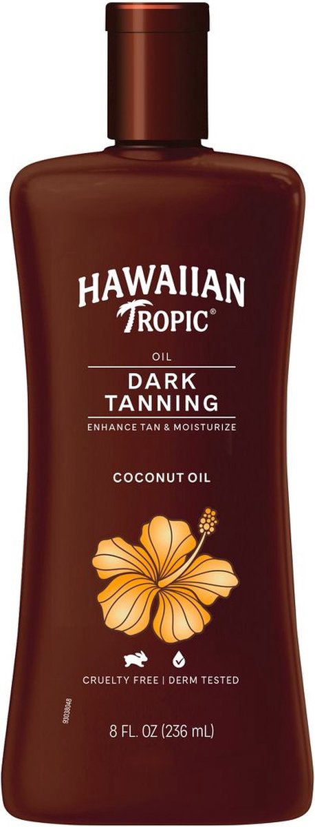 Hawaiian Tropic Dark Tanning Oil - Bruin- Versterkende Hydraterende Olie - Stralende Huid - 236ml