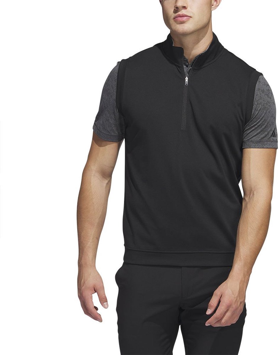 Adidas Elvtd 1/4 Vest S Man Zwart