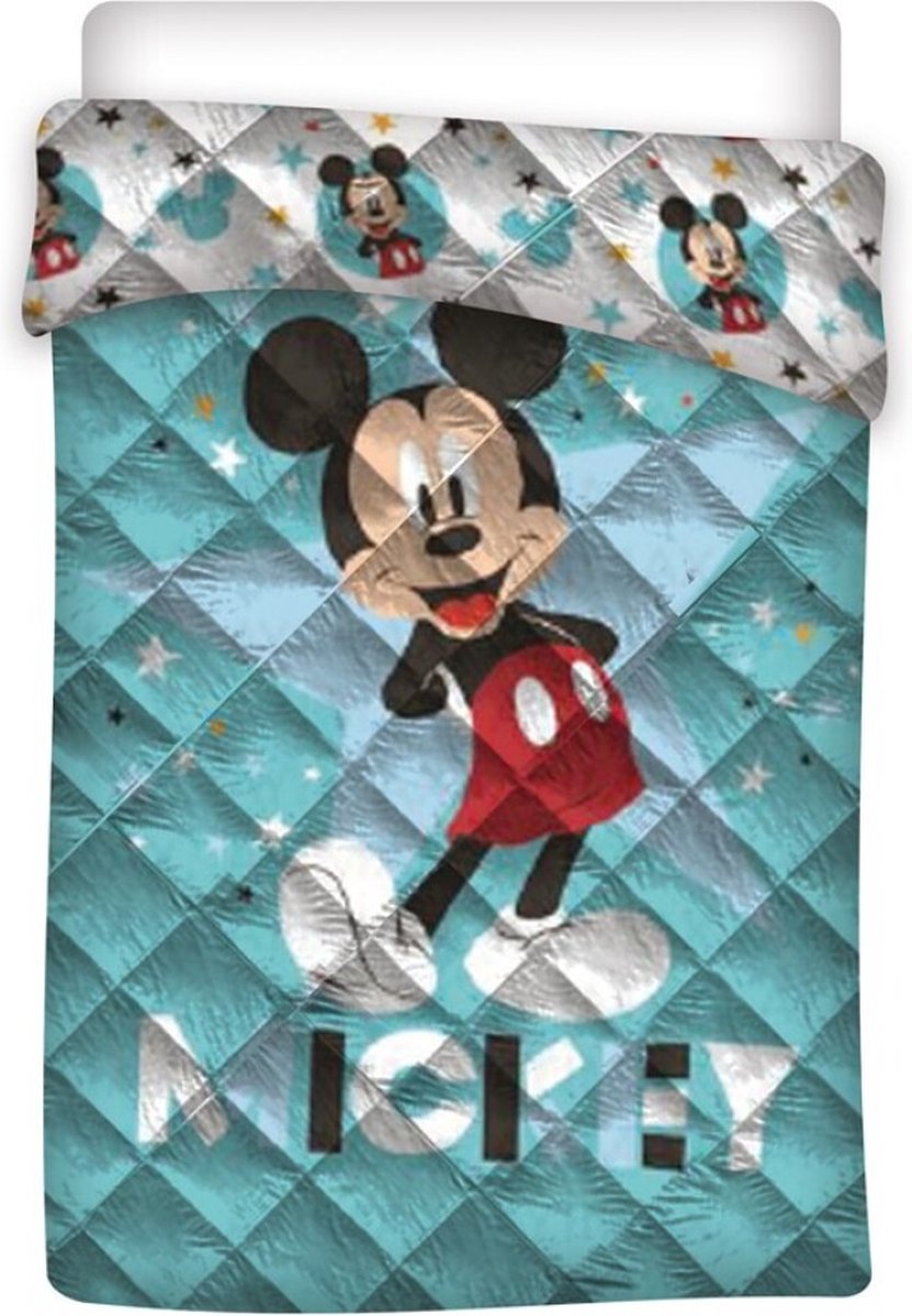 Minnie Mouse Mickey Mouse Beddensprei Quilt Happy Deken