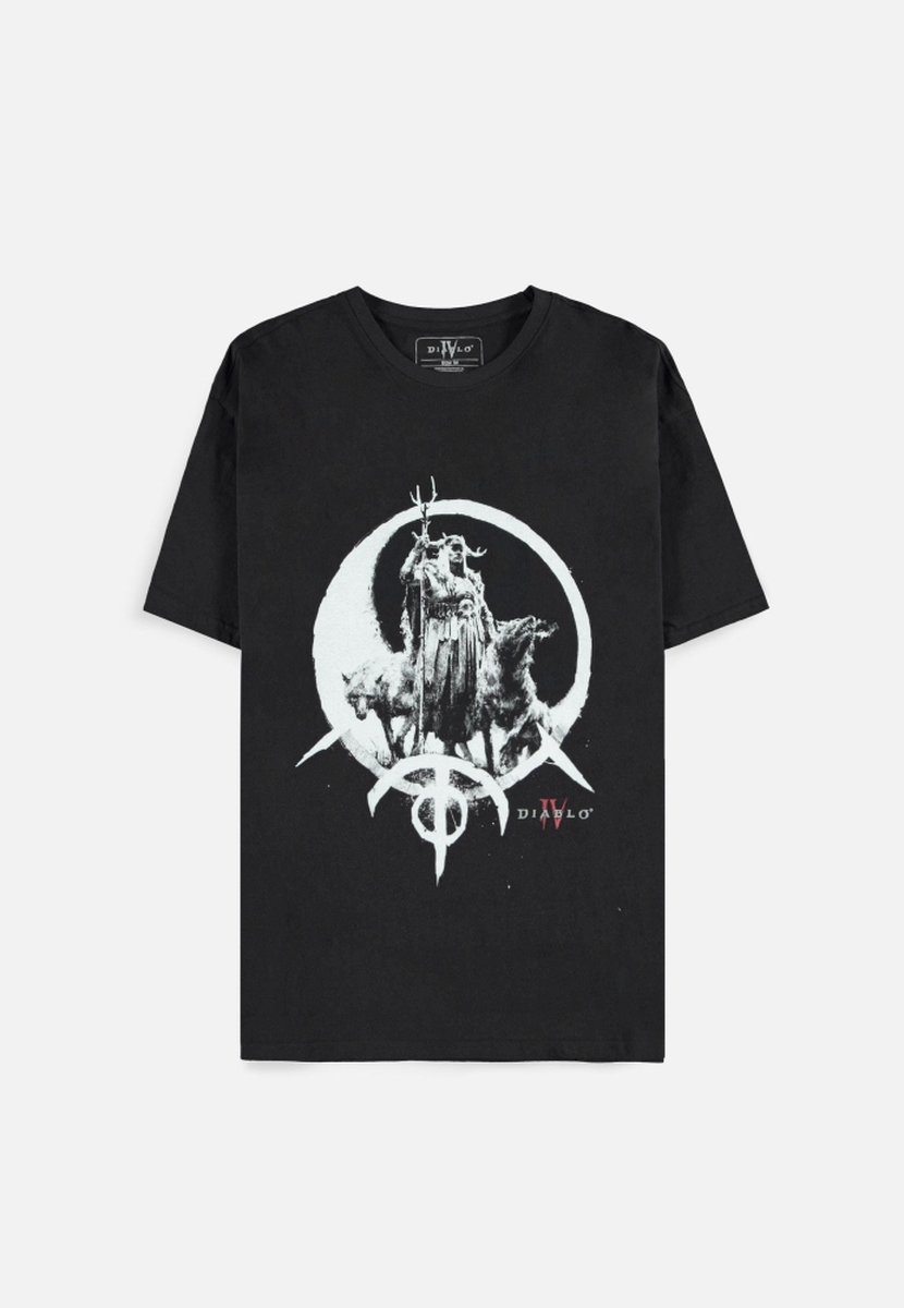 Diablo 4 - Druid T-shirt zwart S Katoen - Fan merch, Gaming