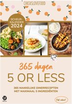 Chickslovefood - 366 dagen 5 or less scheurkalender