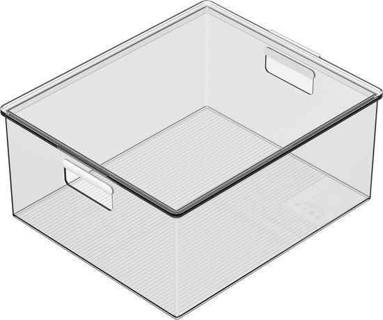 Boîte de Rangement So Clever Classic Transparent - 9,5 x 31,5 x 6,5 cm (XS)