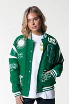 Colourful Rebel Joan Baseball Bomber Jacket - S