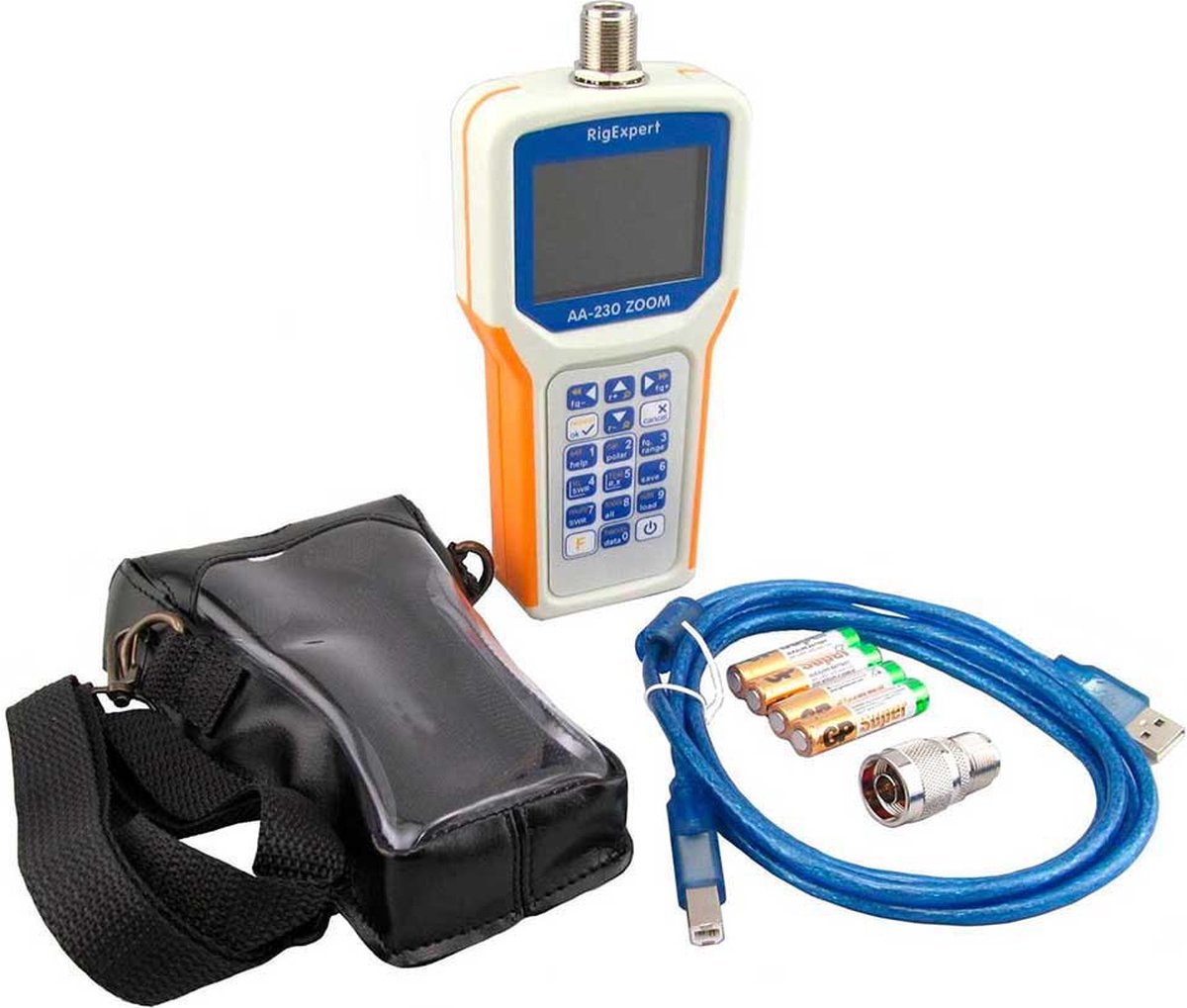 RigExpert AA230 Bluetooth Zoom Antenne Analyzer 0,1230 Mhz bol
