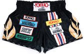 Yokkao - Limited Edition - First At The Race Carbonfit Shorts - Satijn - Zwart - maat L