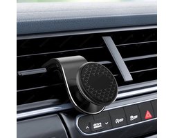 Telefoon Houder Auto met Magneet Verstelbaar - Ventilatierooster - Zwart - Geschikt voor iPhone / Samsung / Universeel C19 | Telefoonhouders Auto |Telefoonstandaaard | Houder Telefoon Auto | Houder Gsm Auto