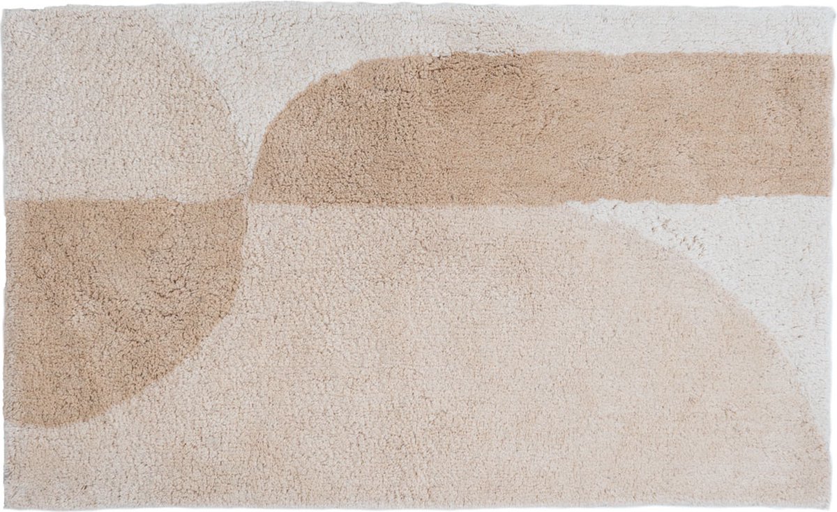 Veer Carpets Badmat Bowie Creme 60 x 100 cm