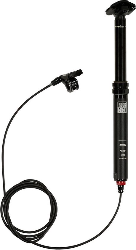 Rockshox Reverb Stealth 125 Mm Telescopische Zadelpen Zwart 176-301 mm / 30.9 mm