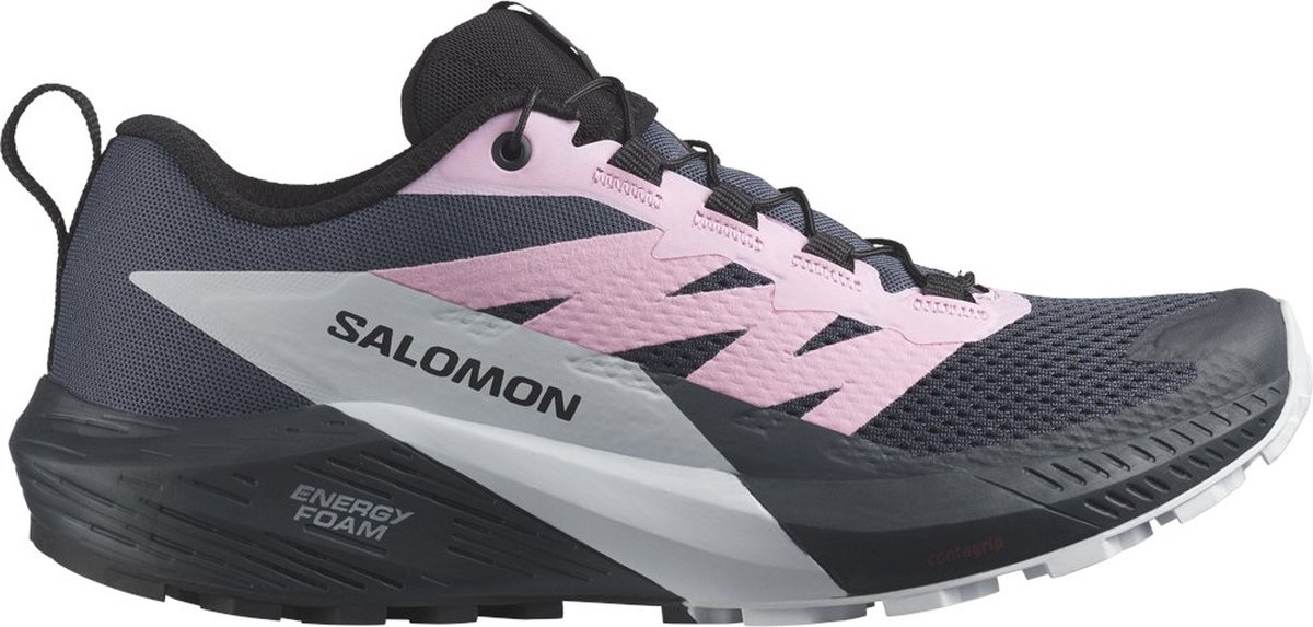 Salomon Sense Ride 5 Trailrunningschoenen Vrouw India Ink / Lilac Sachet / Arctic Ice