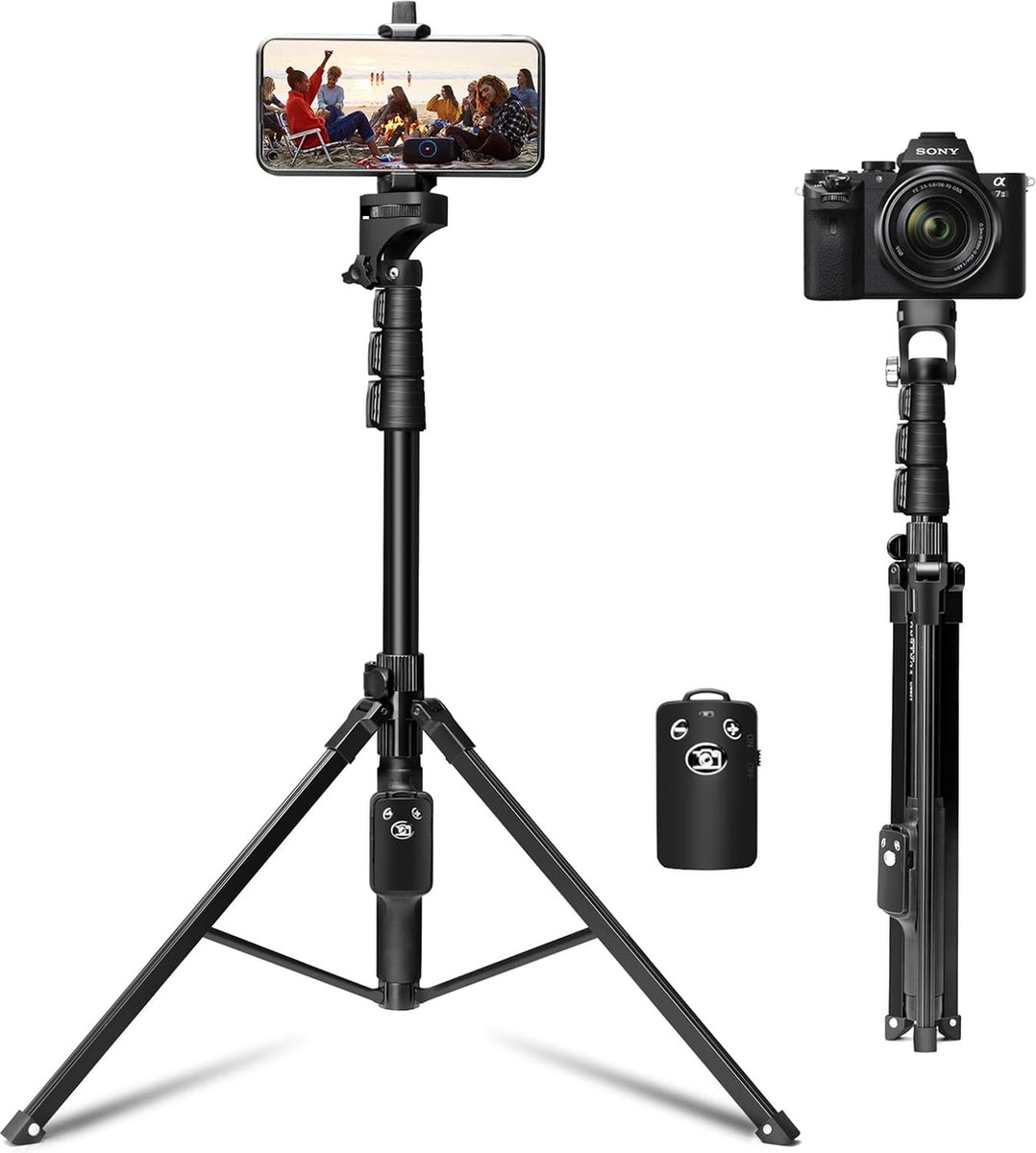 camerastatief - Camera Statief / Aluminium Reisstatief