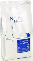 natural health carnivore fisch and beans catfood