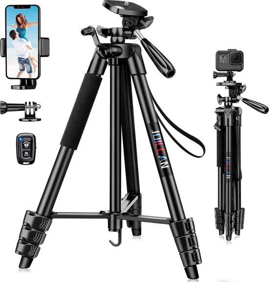 camerastatief - Camera Statief / Aluminium Reisstatief | bol