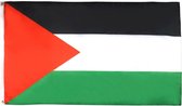 Palestijnse vlag 150x90 cm - Palestijnse vlag 90 x 150 cm - Banner 3x5 ft Licht polyester -