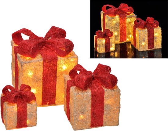 HI-Kerstverlichting-geschenkdoos-met-rode-linten-3-st-LED