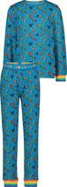 4PRESIDENT De Zoete Zusjes Pyjama Joy Tiger Blauw maat 152
