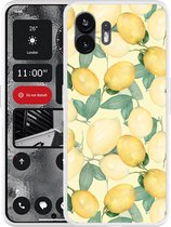 Cazy Hoesje geschikt voor Nothing Phone (2) Lemons