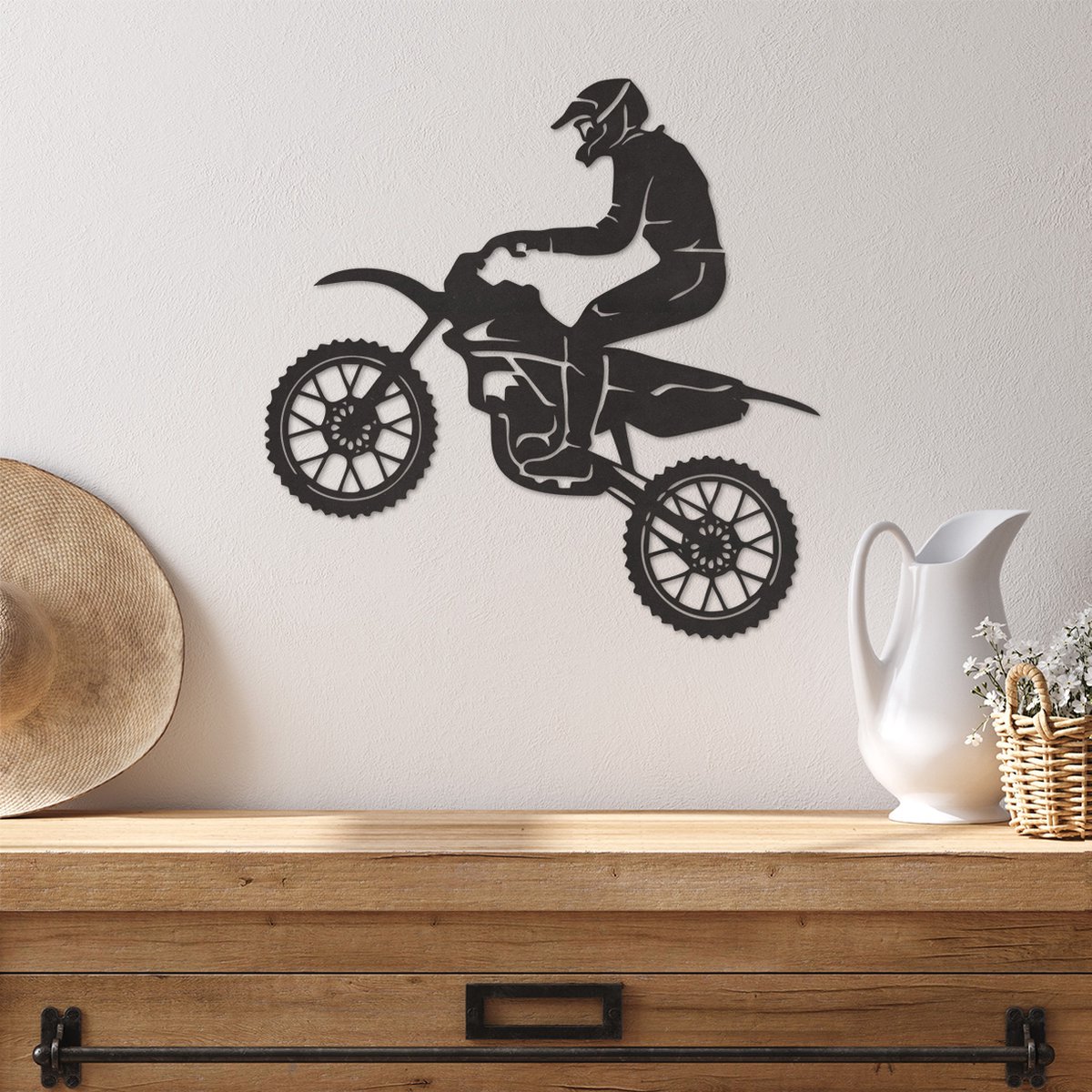 Des jouets motocross en bois pour Noël