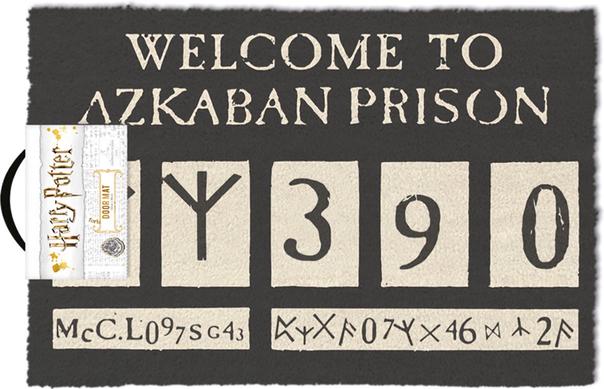Harry Potter - "Welcome to Azkaban" Deurmat 40x60cm