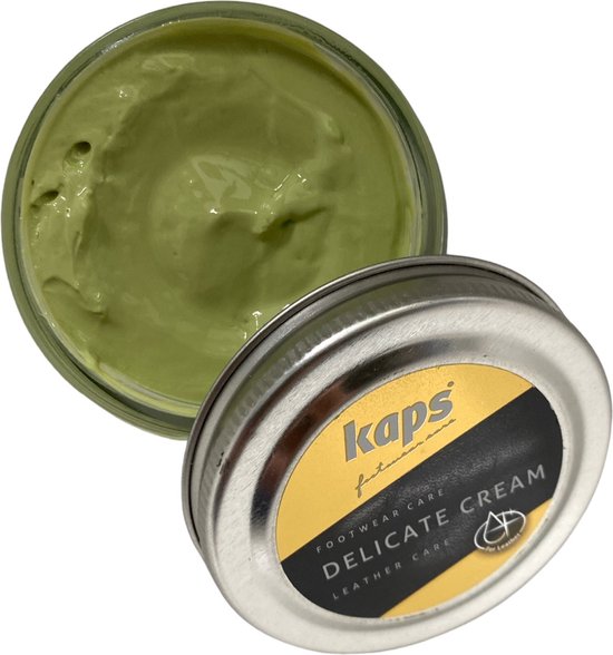Kaps Shoe Cream - cirage - prend soin du cuir et donne de la brillance - (148) Vert pomme - 50ml