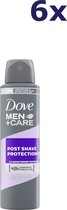Dove Men+Care - Deodorant - Spray - Post Shave Protection - 6 x 150ml