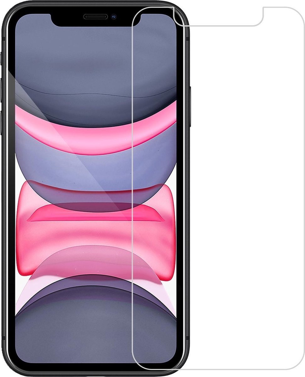 Screenprotector Iphone 11/XR - Tempered Glass - Beschermglas - 1 Stuk