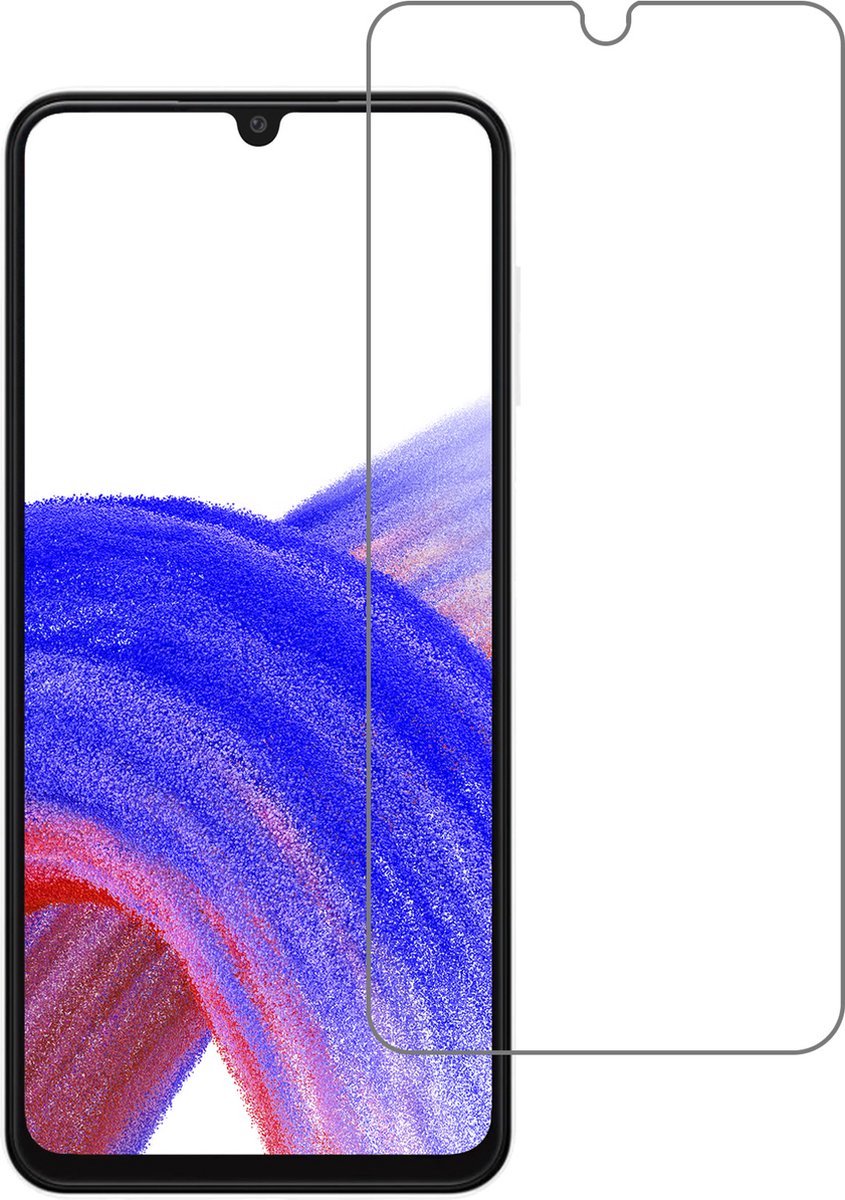 Screenprotector Samsung Galaxy A33 Screenprotector- Tempered Glass - Beschermglas - 1 Stuk