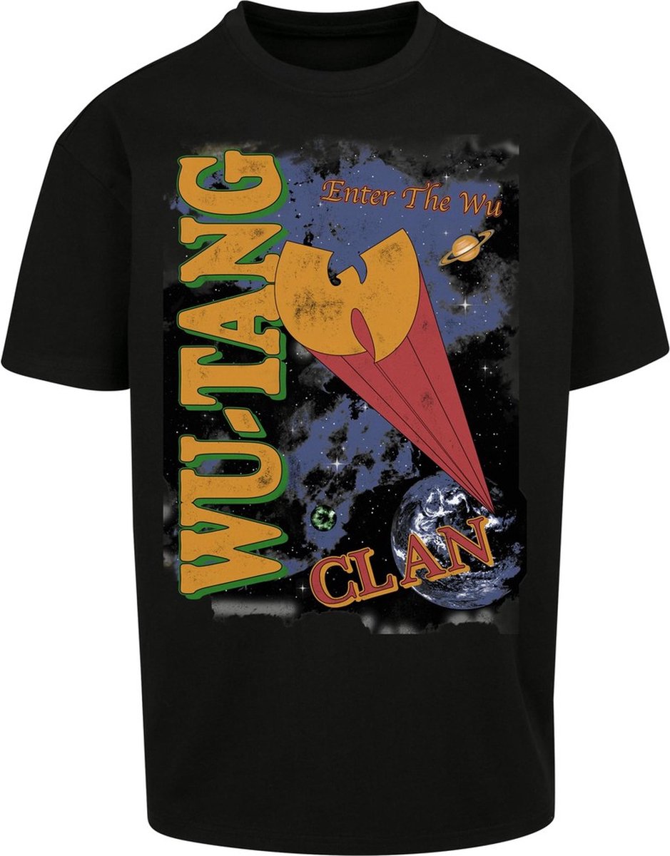 Mister Tee Wu-Tang Clan Enter the Wu Oversize Heren T-shirt XL Zwart