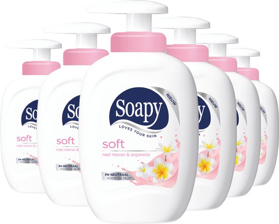 Soapy soft pomp - 6 Stuks - Voordeelverpakking