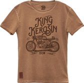 King Kerosin T-Shirt TCB Brown-S