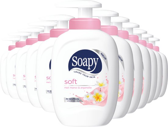 Foto: Soapy soft pomp 12 stuks voordeelverpakking