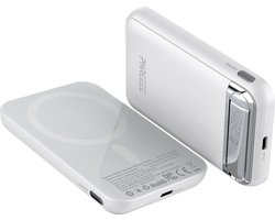 Phreeze Magnetische Powerbank 5000 mAh – Geschikt voor MagSafe – Powerbank Snellader – LED – Draadloos Opladen