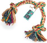 Green & Wilds Honden touw / flostouw - "Big rope 3 knot" - Maat XL - Hondenspeelgoed - 100% recyclebaar en duurzaam