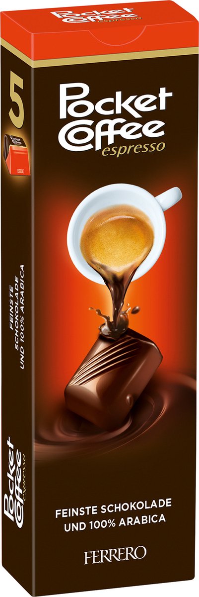 Pocket Coffee Ferrero 12-5 Piece Packs (60 Piece Case) 