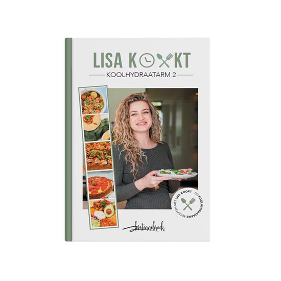 Lisa Kookt Koolhydraatarm 2 - cover