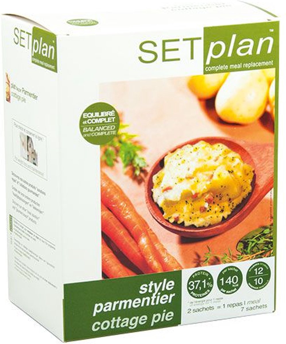 Goedkoopste Dieti Parmentier - 7 stuks - Maaltijdvervanger