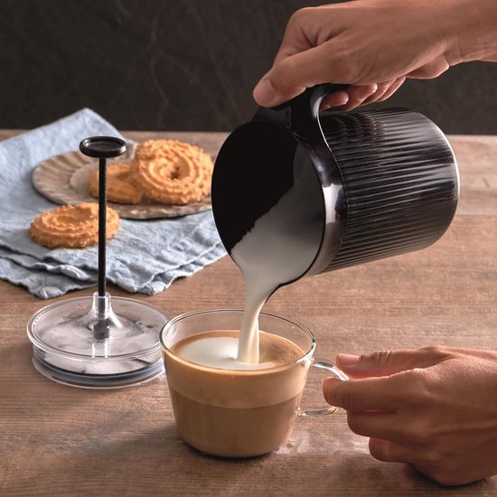 Mousseur à lait portatif, mousseur à café à piles - Agitateurs à café à  Garde