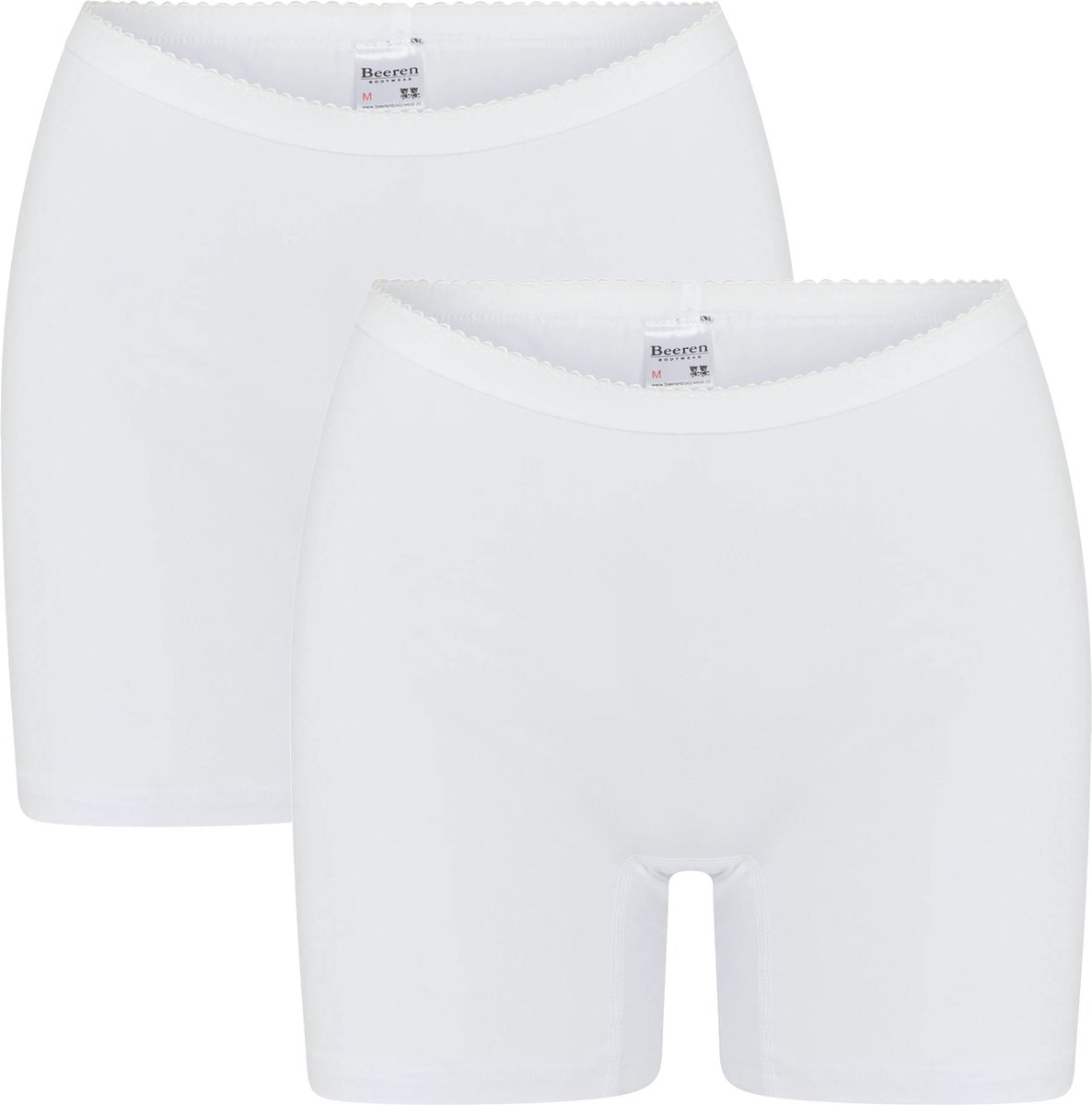 Beeren 2-Pck Softly Boxer wit | Maat L