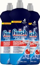 Finish Glansspoelmiddel Regular - 3x170 Afwasbeurten - 3x800 ml