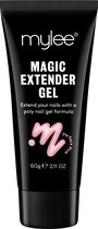 Mylee Magic Extender Gel 60g [Perfect Pink] – Long Lasting Wear, Natuurlijke Look, Nagel Verlenging Gel, voor Beginners & Salon Professionals, Acryl nagel verdikkende builder gel, Nail Art