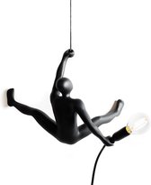 Werkwaardig Climber Lamp - Zwart - Hanglamp - Zwart - Klimmend Mannetje