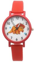 Horloge voor Kinderen - Dino - Kast 34 mm - Rood