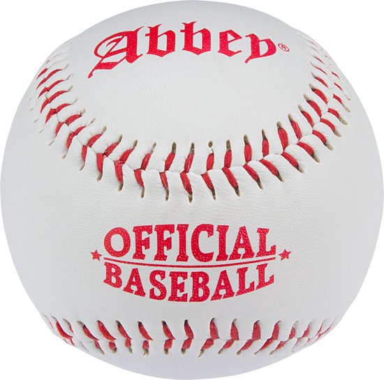Abbey Honkbal - Wit - Abbey