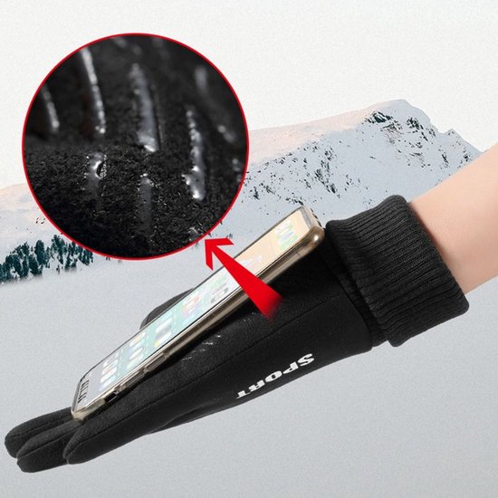 Livano Gants Moto - Manchons - Manchons Vélo - Scooter - Cyclomoteur - Imperméable - Imperméable - Kaki